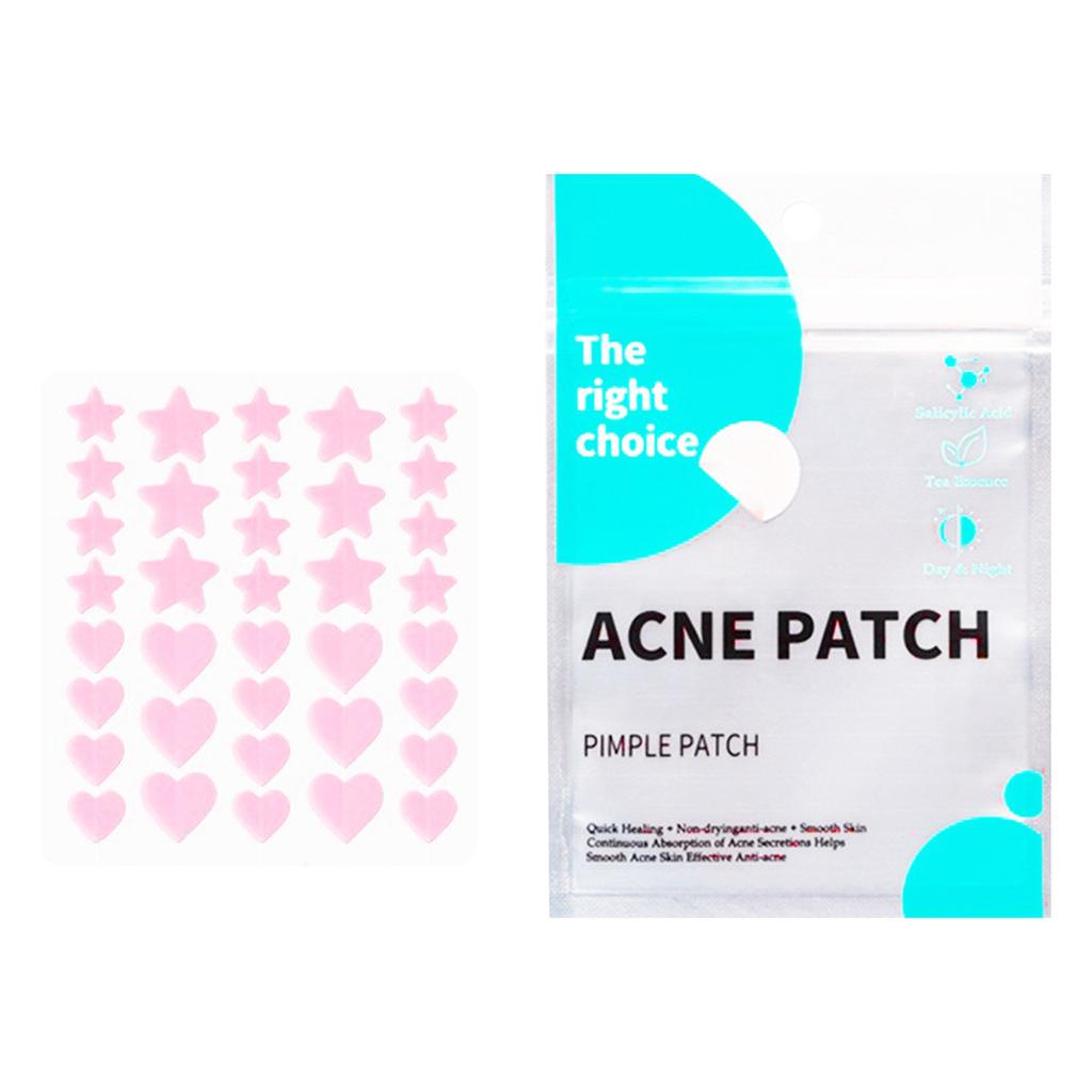 Пластырь от прыщей, пластырь от прыщей, салициловое масло, видимый водонепроницаемый, день и ночь, два в одном, пластырь от прыщей, в форме звезды