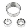 3Pcs Dumpling Wrapper Cutter Mold Stainless Steel Round Dumpling Maker Tool DIY