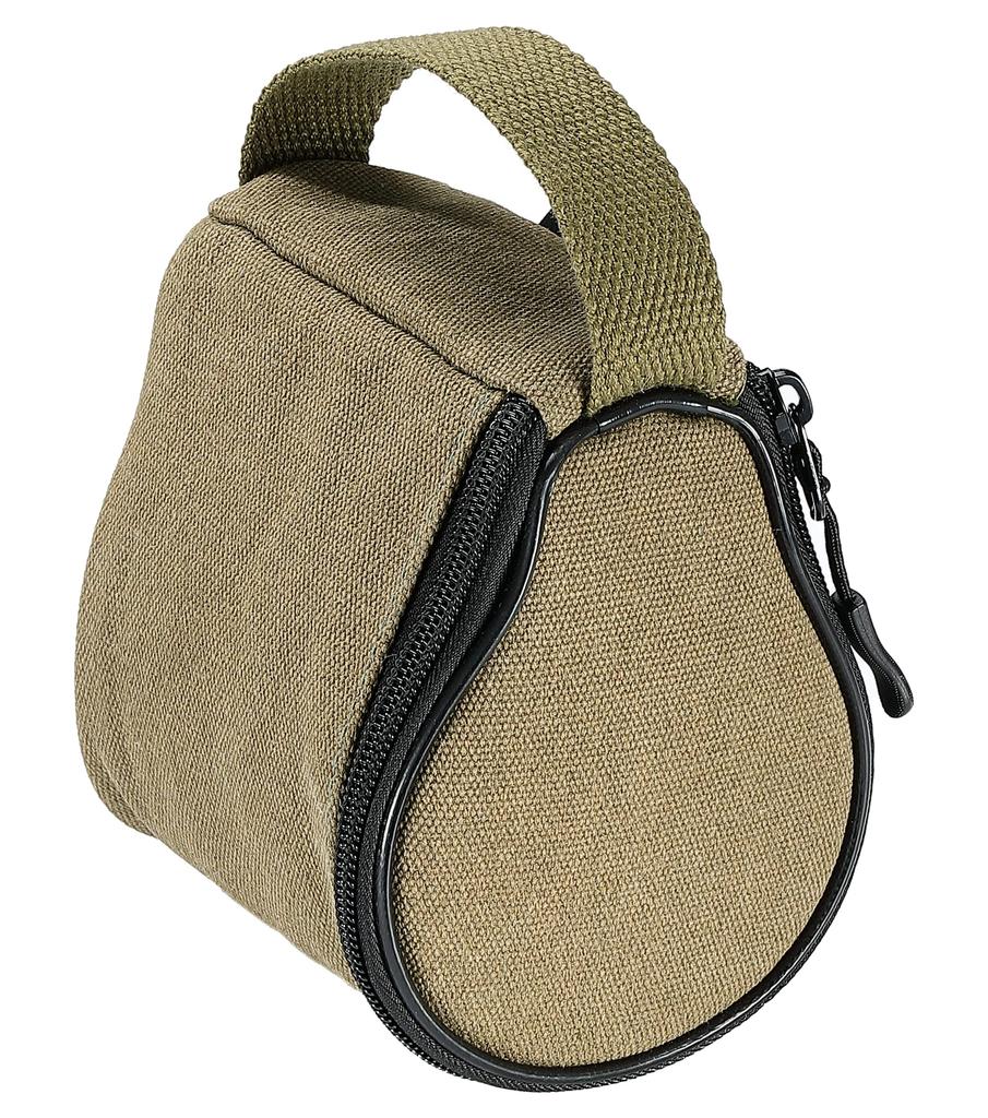 CAMPING MOON Кемпинговая кофейная кружка Solo Mug S Кружка 160 мл, набор из 4 предметов с холщовым чехлом SOLO MUG S-180-4P+B