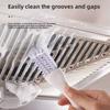 Щетка для чистки плиты, Многофункциональная чистка кухонной плиты, Чистка щелей, Чистка мертвых углов раковины, Волшебный инструмент для чистки решетки гриля для барбекю