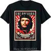 Che Guevara Shirt Rebel Cuban Shirt Guerrilla Revolution Cotton Tops Tees Fitness T-shirt Casual T Shirt Oversized O-neck Tshirt