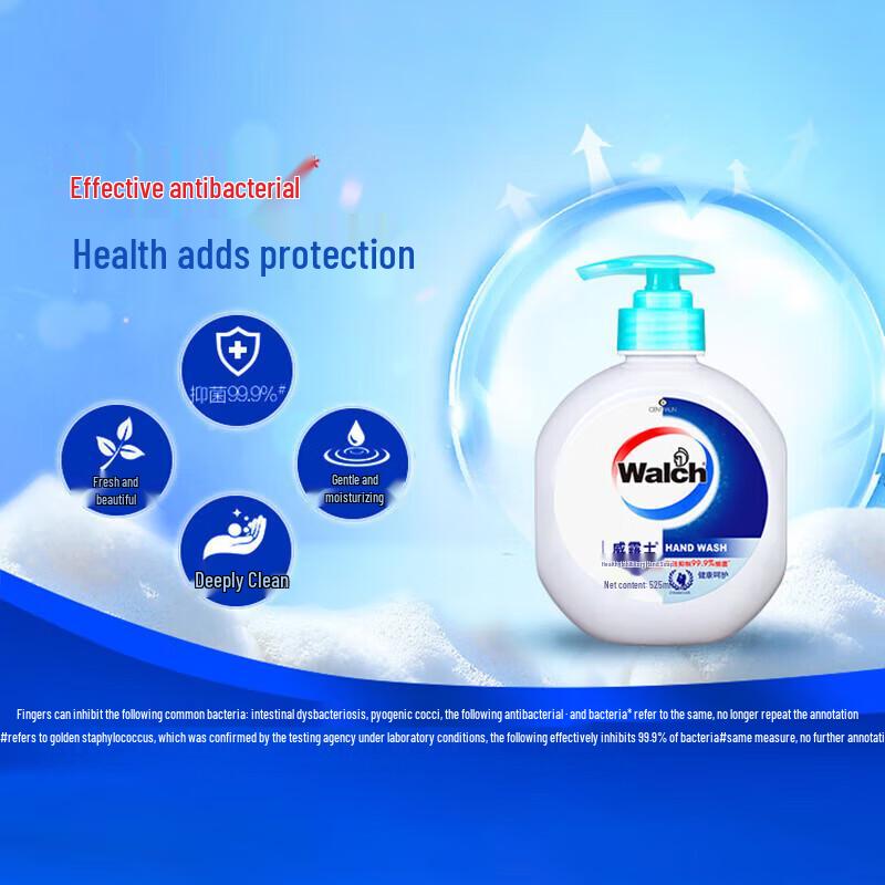 Walch Healthy Antibacterial Hand Soap (Health Care, 3x525ml)