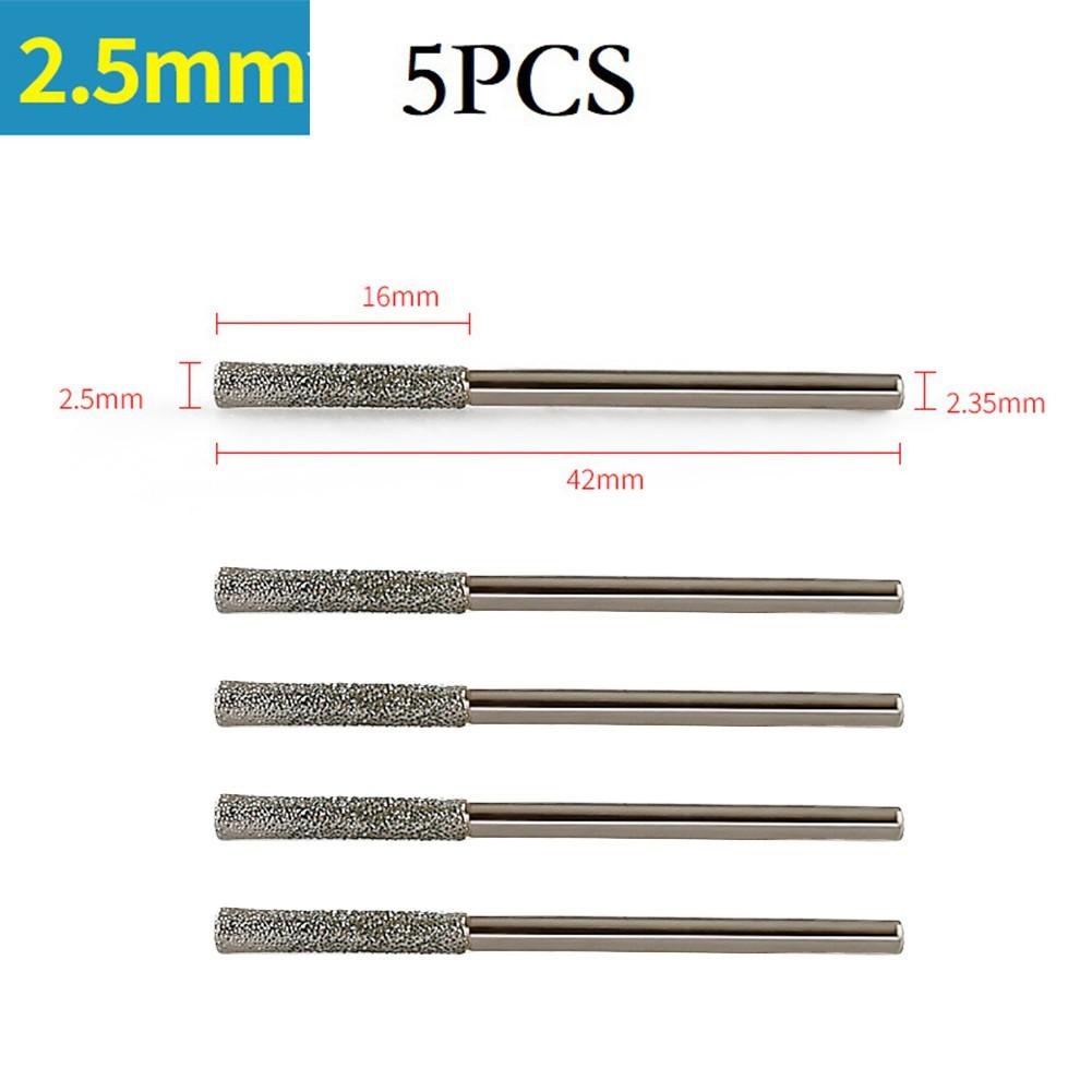 0.8mm-2.35mm Diamond Coated Tipped Drill Bit For Glass Jewelry Stone Tile