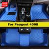 DOODRYER Custom Car Floor Maters For Peugeot 4008 2012-2024 Автоковры Foot Coche Аксессуары
