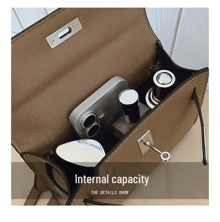 Женская универсальная сумка Kelly с узором «личи» - модная вместительная сумка через плечо и кроссбоди