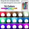 24 Key Remote Control Smart Lamp Atmosphere Light 16 Colors RGB Bulb LED Multicolor Bulb Household Lighting Dimmable E27 220V