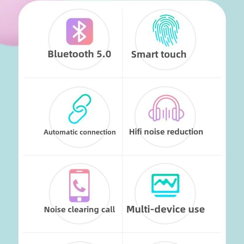 Bluetooth-гарнитура Мини Простая Беспроводная Внутриканальная Шумоподавление Сверхдолгий Срок Службы Батареи