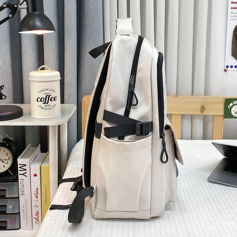 Школьный рюкзак мужской большой емкости в стиле колледжа, рюкзак для отдыха на природе, рюкзак для пар