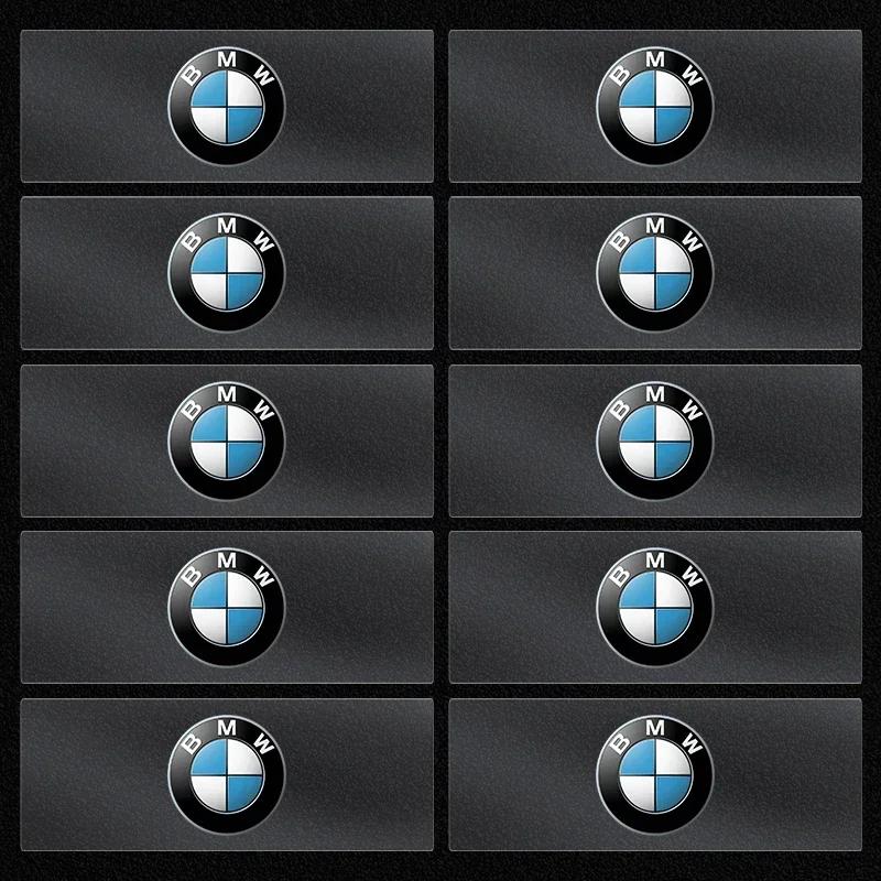 10pcs Car Interior Steering Wheel Dashboard Central Stickers Badge for Bmw Performance E46 E90 E60 F10 F30 E39 E36 E87 G30 E92 M