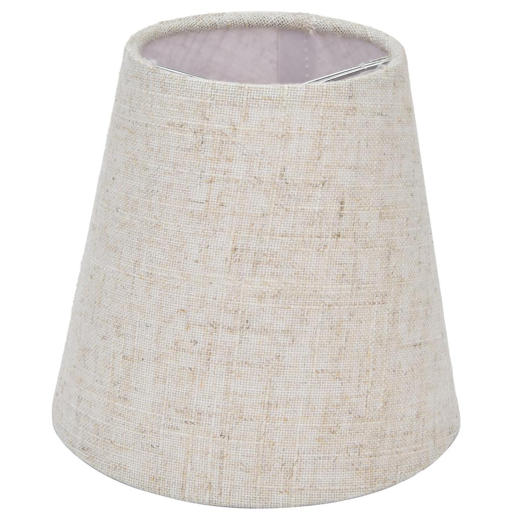 2Pcs Table Lamp Shade Cover for E14 Bulbs Fabric Clip On Lampshade for Candlestick Lamps Chandelier for Bedroom Hall Hotel