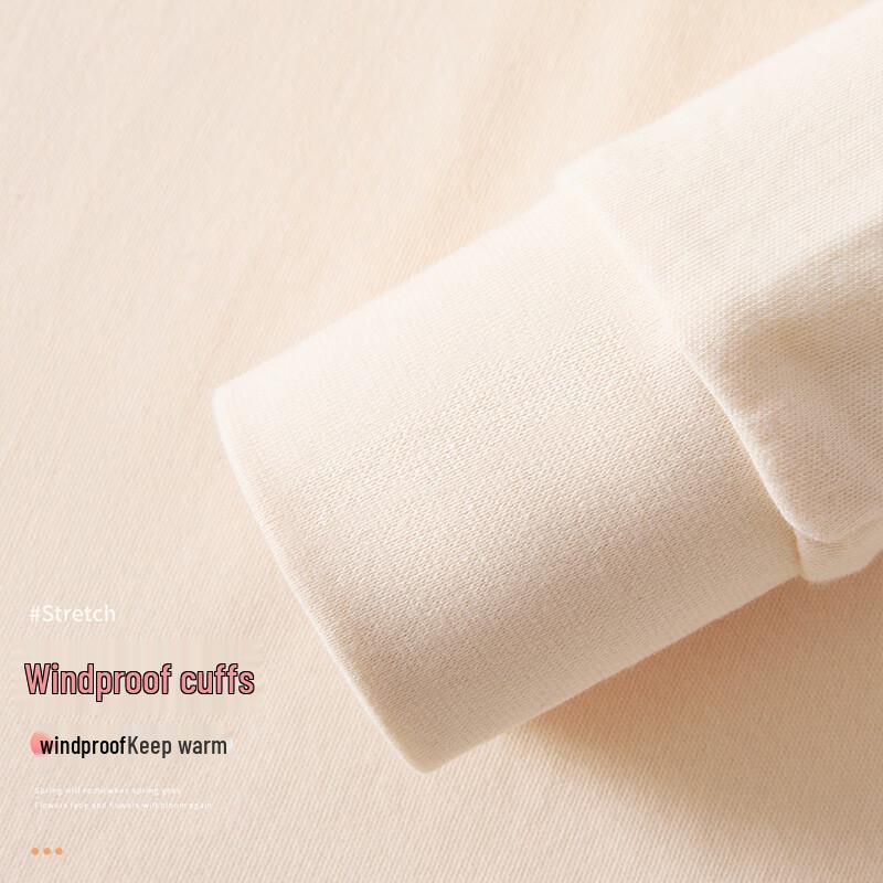 Langsha Women's Pure Cotton 5A Anti-Bacterial Thermal Base Layer Top