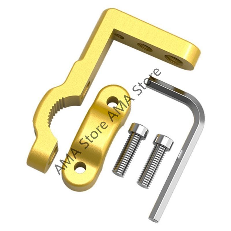 17мм-22мм Многофункциональный Крепежный Кронштейн для Мотоцикла 10мм 8мм 6мм Резьба для Основания Мотоциклетных Зеркал Светодиодный Прожектор E-bike Питбайк