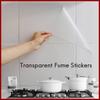 Высокотемпературные и маслостойкие наклейки, наклейки на стену для домашней плиты, кухонные обои, масляные бумажные наклейки для дыма