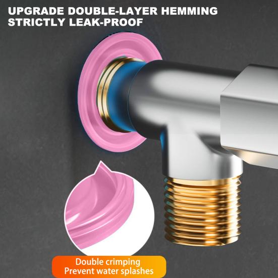 10/20/30/50/100 шт. герметичные уплотнительные прокладки для крана, термостойкие, простая установка, предотвращение капель, треугольный клапан, уплотнение для крана