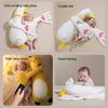 Baby Patter Pillow with Remote Control And Heating Function Goose Shape Baby Sleep Aid Soothe Emotions Anxiety Arm-Wrapped Support