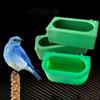 Accessories Anti-scattering Bird Feeding Box Bird Feeder Parrot Drinking Device Pigeon Cage Feeder