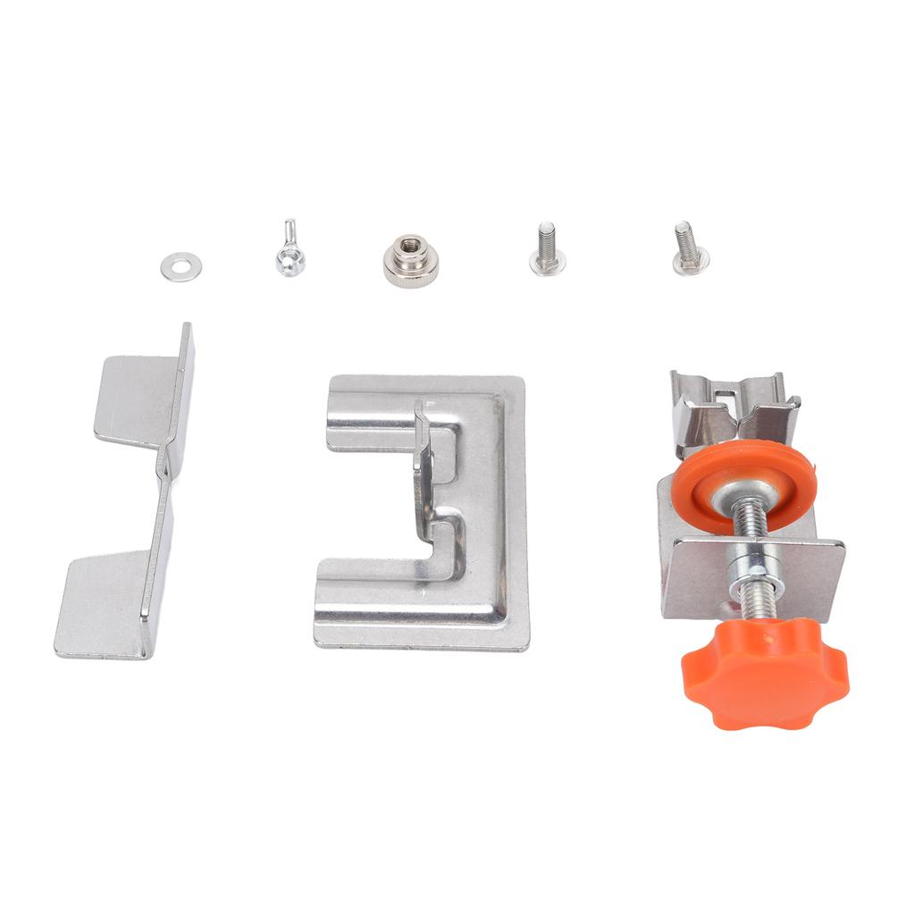 Шаблон для монтажа дверцы шкафа с основанием Нержавеющая сталь Регулируемая опорная рука Установка двери