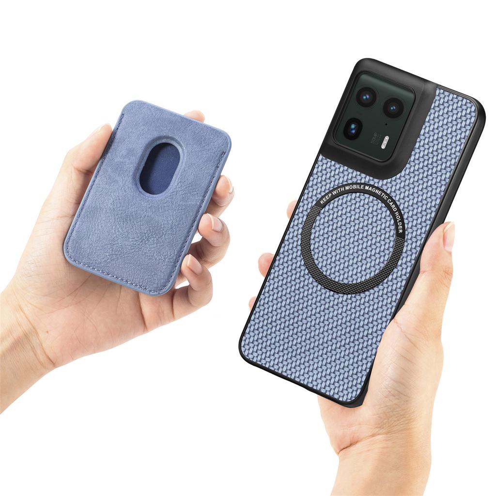 Для Motorola Edge 50 Ultra 5G Чехол Магнитный Съемный Держатель для Карт Задняя Крышка Телефона