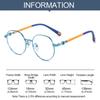 Computer Online Classes Ultra Light Frame Comfortable Eyeglasses Anti-blue Light Kids Glasses