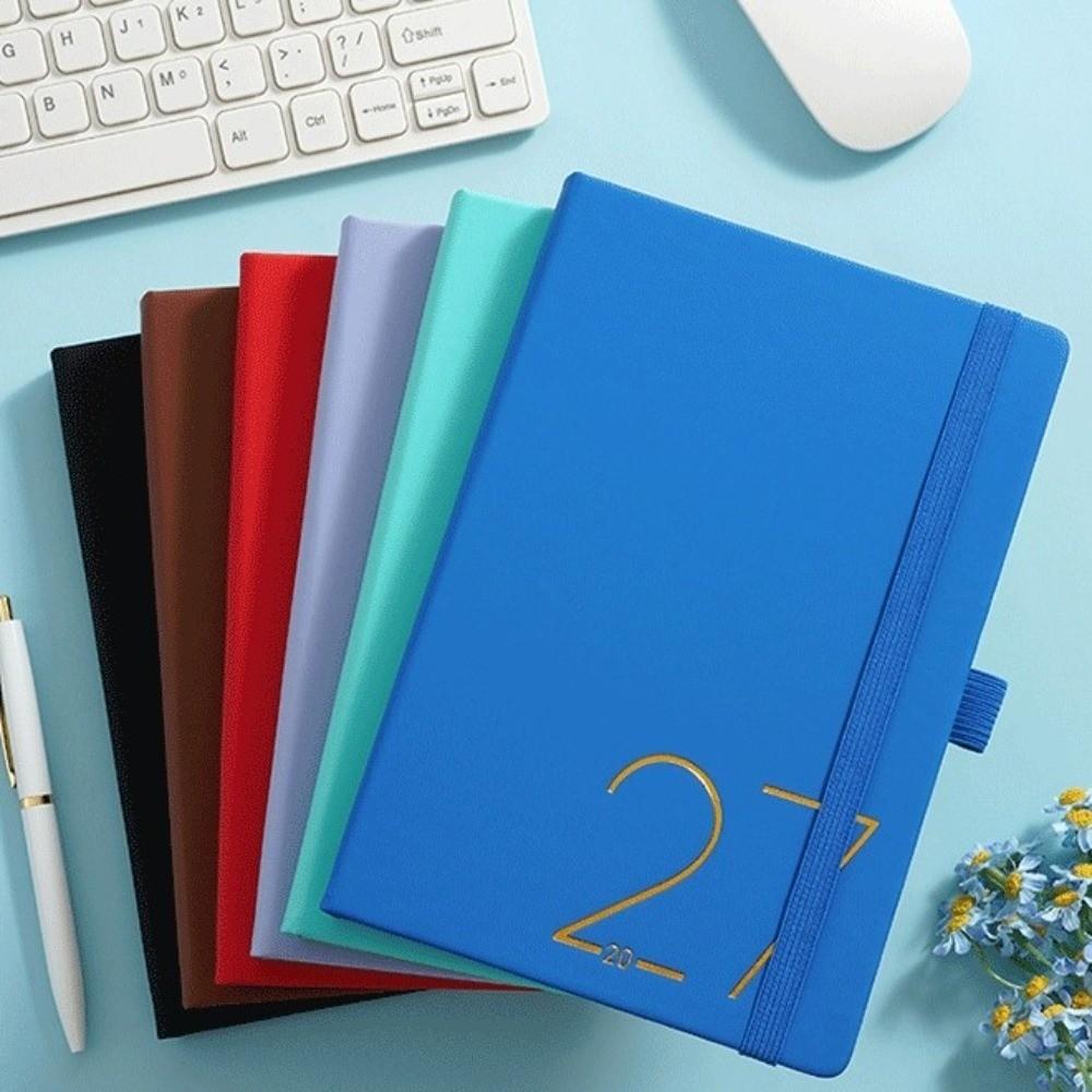 English A5 Agenda Planning Notebook Wear-resistant To-do List Notebook Business