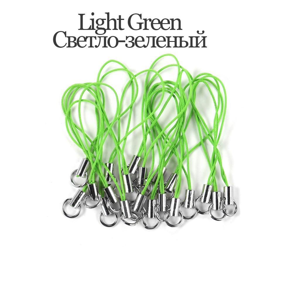 20/50/100 шт. Шнурок Ремешок-петля Шнуры Застежка-карабин Веревочный Брелок Крючки Мобильный Набор Подвески Брелок Аксессуары для Брелка