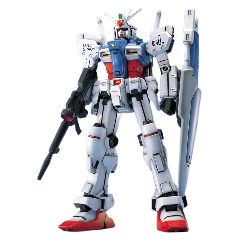 MG Mobile Suit Gundam 0083 STARDUST MEMORY Gundam GP01 Scale Plastic Model RX-78GP01 1/100 Color-coded