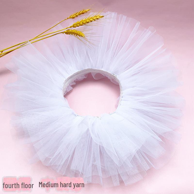 Детская юбка для танцев из шести слоев - мягкая фатиновая пачка принцессы