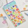 Nekoni 3D Cute Stickers Cartoon Animal Puff Sticker Diy Stickers For Scrapbooks Planner Journals Laptops Phone Case Decoration