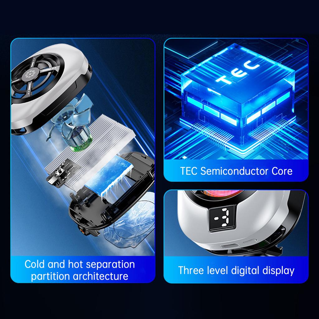 Tl16 Полупроводниковый Вентилятор-Радиатор Охлаждения для Мобильного Телефона Замораживающее Охлаждение Радиатор