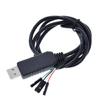 USB-TTL Серийный Проводной Адаптер CH340 для 7/8/98/XP Кабель Электрический Адаптер