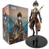 19cm Genshin Impact Zhongli Anime Figure Genshin Impact Xiao Vigilant Yaksha Action Figure Klee /Qiqi Figure Collectible Doll Toy