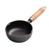 Cast Iron Pot Even Heating Multifunctional Non Stick Pot for Stir Frying Kitchen Supplies 13 X 5cm