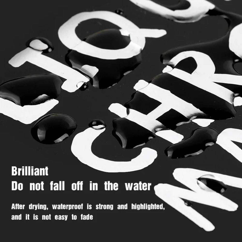 DIY художественный маркер, краска, ручка, художественная ручка для рукоделия, отражающие маркеры, ручка, новый хромированный маркер для зеркала