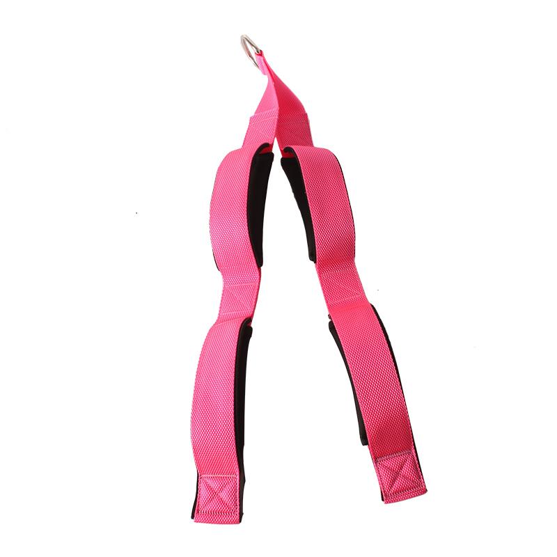 Ergonomic Triceps Rope Single Press Push Fitness Bodybuilding Cable Attachment for Strength Training