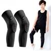 1/2Pcs Kids/Youth 3-12 Years Sports Honeycomb Compression Knee Pads Guards Protective Gear for Basketball, Baseball, Cycling