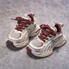 Весенне-осенняя новая детская обувь Универсальная Нескользящая Мягкая подошва Дышащая Легкая Студенческая Мальчики и Девочки Спортивная Обувь для Бега