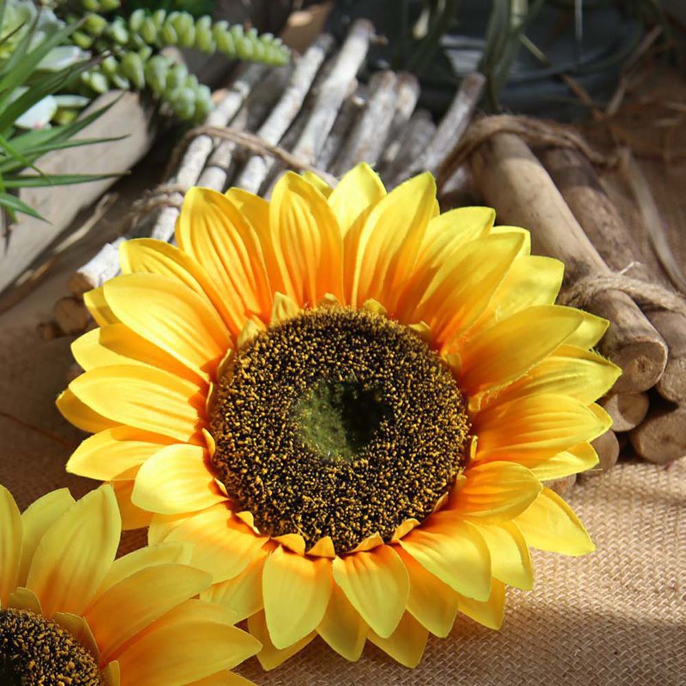 Decorations DIY Party Supplies Artificial Sunflower Artificial Flowers Home Decor Sunflower Head