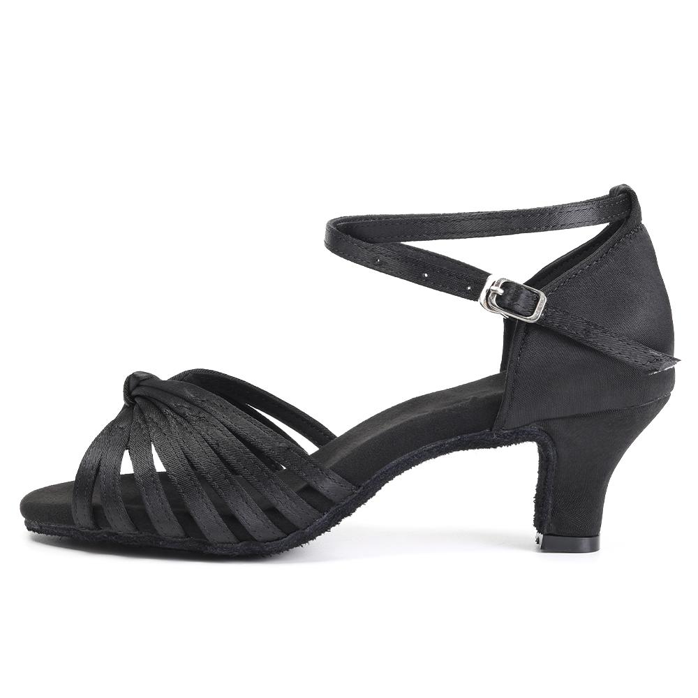 Профессиональная женская обувь для бальных танцев на среднем каблуке 5 см, домашняя обувь для латинских танцев, сальса