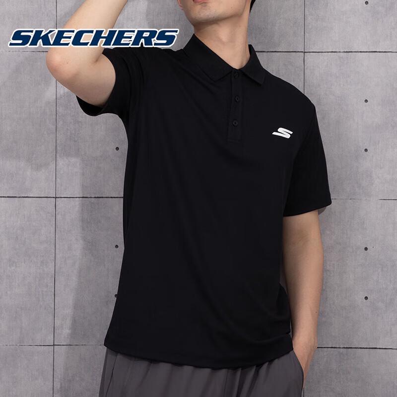 Skechers Мужская классическая вязаная рубашка-поло
