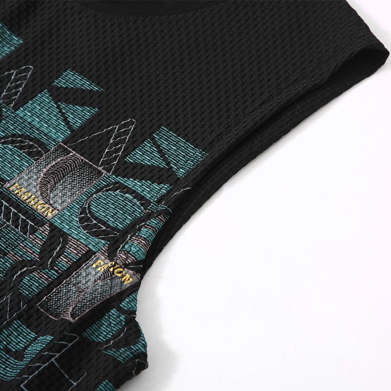 Большие размеры 5XL-11XL свободная футболка без рукавов для мужчин летние топы повседневная футболка летняя одежда