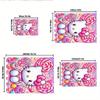1 шт. Sanrio Hello Kitty Ковер для офиса с принтом русалки Прямоугольный коврик под стол, Идеальный декор для гостиной, спальни, кухни, Нескользящий пол