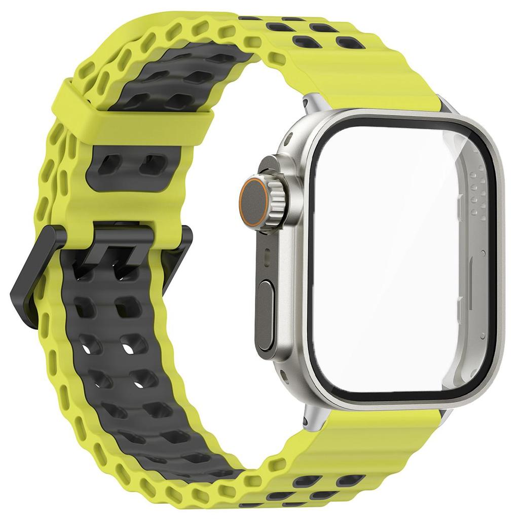 Морской ремешок+ПК чехол для Huawei Watch Fit4 4 Pro Двухцветный ремешок Ghange To Ultra Чехол для Huawei Fit 3 Аксессуары для умных часов