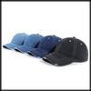 Plain CA486 [White Fang] Cap, Denim, Distressed, Hat, Casual, Cool, Brim, Men's, Women's, (Blue)