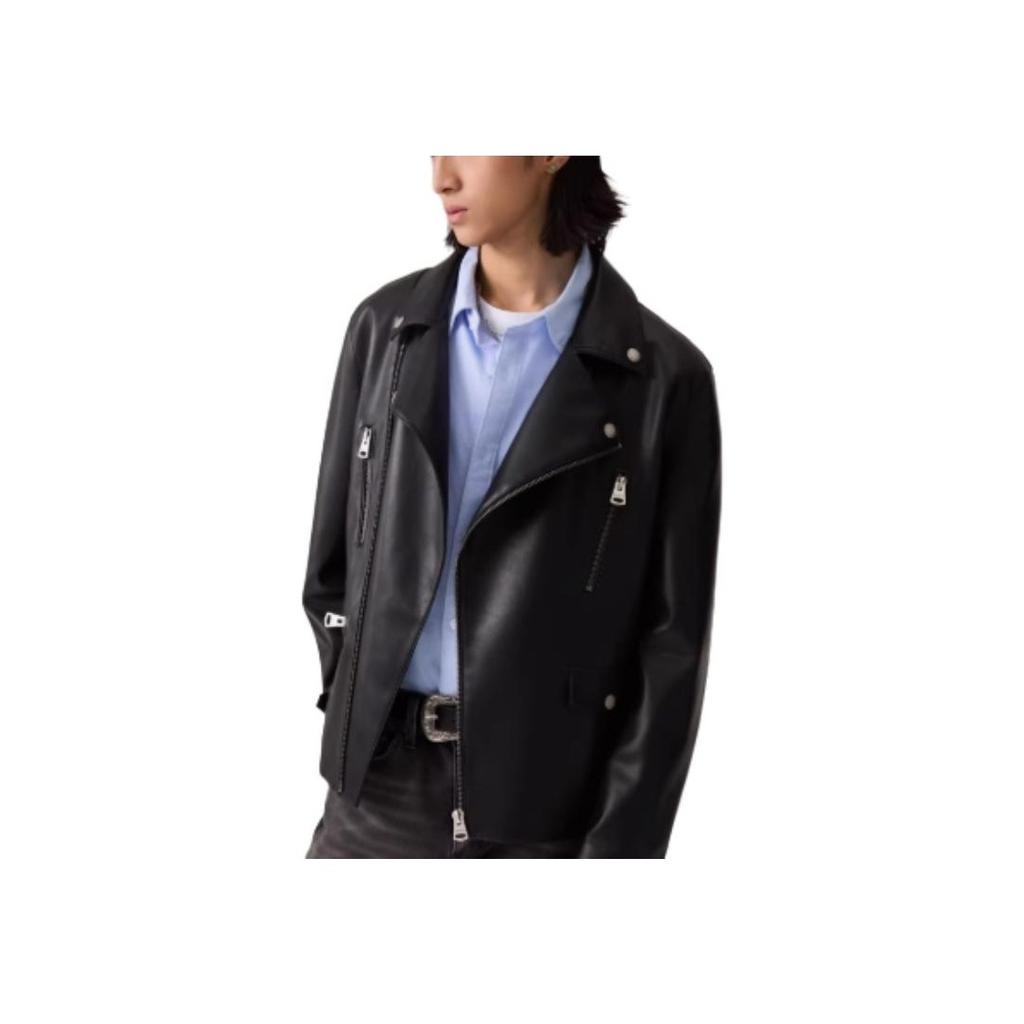 Levis Куртка свободного кроя с лацканами из искусственной кожи Женские куртки 002XL-0000