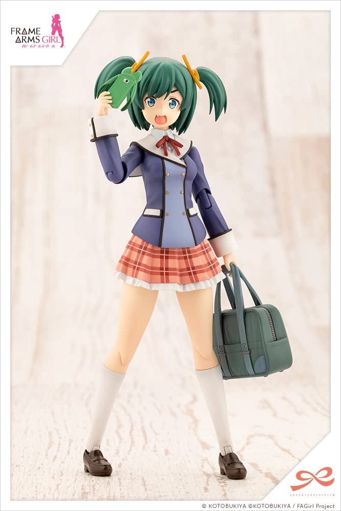 Kotobukiya Sosai Garden Takeko Kotobuki Высокая пластиковая модель в масштабе 155 мм для девочек [Wakaba Girls' School/Зимняя одежда] 1/10