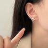 Серьги с жемчугом в форме банта Модные легкие роскошные высококачественные изысканные темпераментные серьги Серьги для женщин