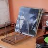 Vinyl Record Holder Stand Practical Wood Album Storage Tabletop Home Decor Easy Assembly