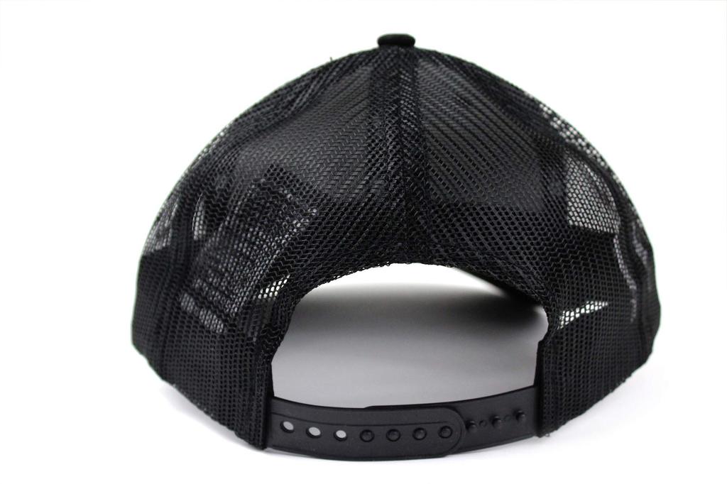 [New Era] Trucker Cap Low Profile Snapback BLACKBLACK