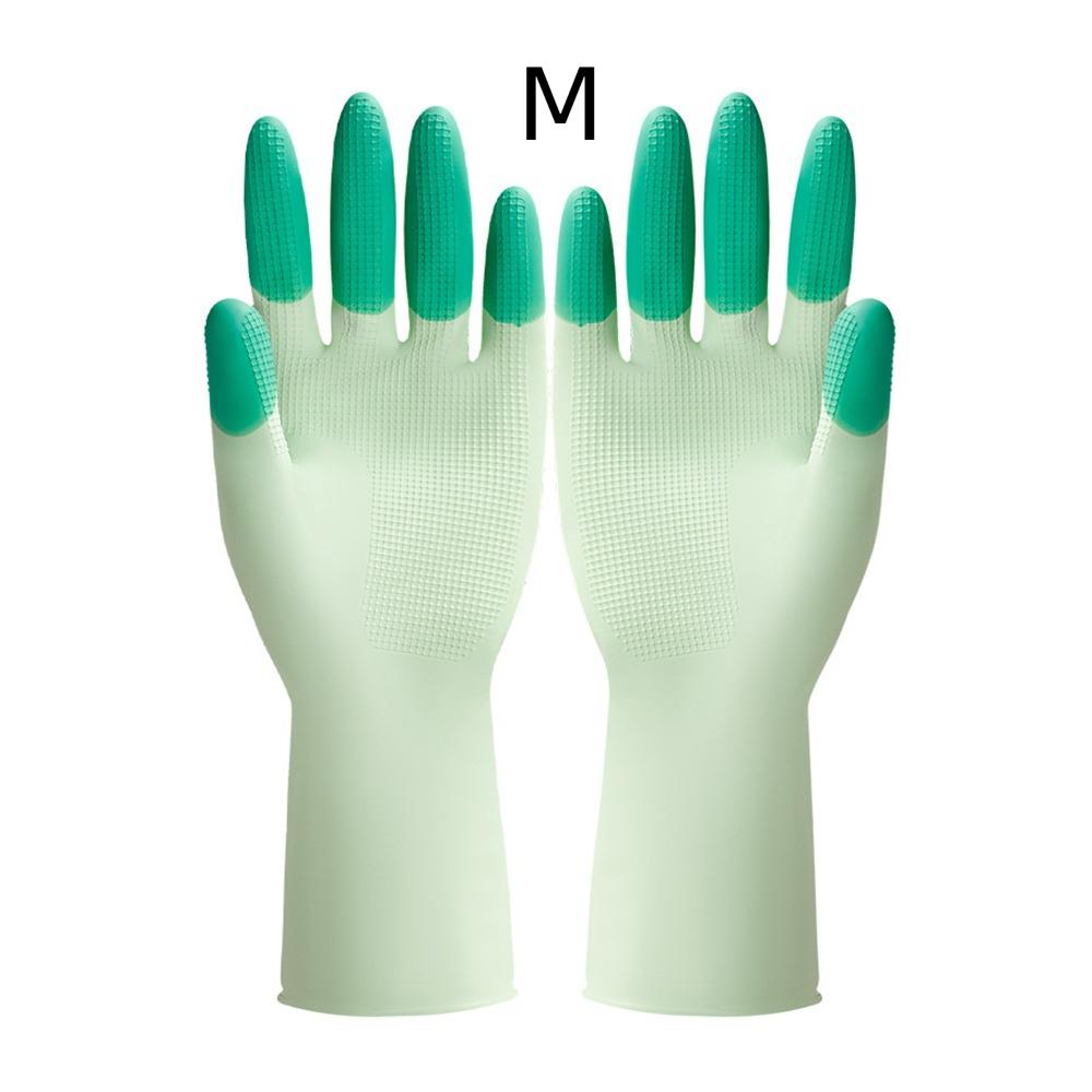 Утолщенные манжеты Перчатки для мытья посуды Удлиненные перчатки для домашней работы Подарки Резиновые латексные перчатки