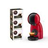 KRUPS Nescafé Dolce Gusto Coffee Machine + 48 Pods, Espresso Coffee Maker, Compact, Multi-drinks, Piccolo XS Red YY4580FD